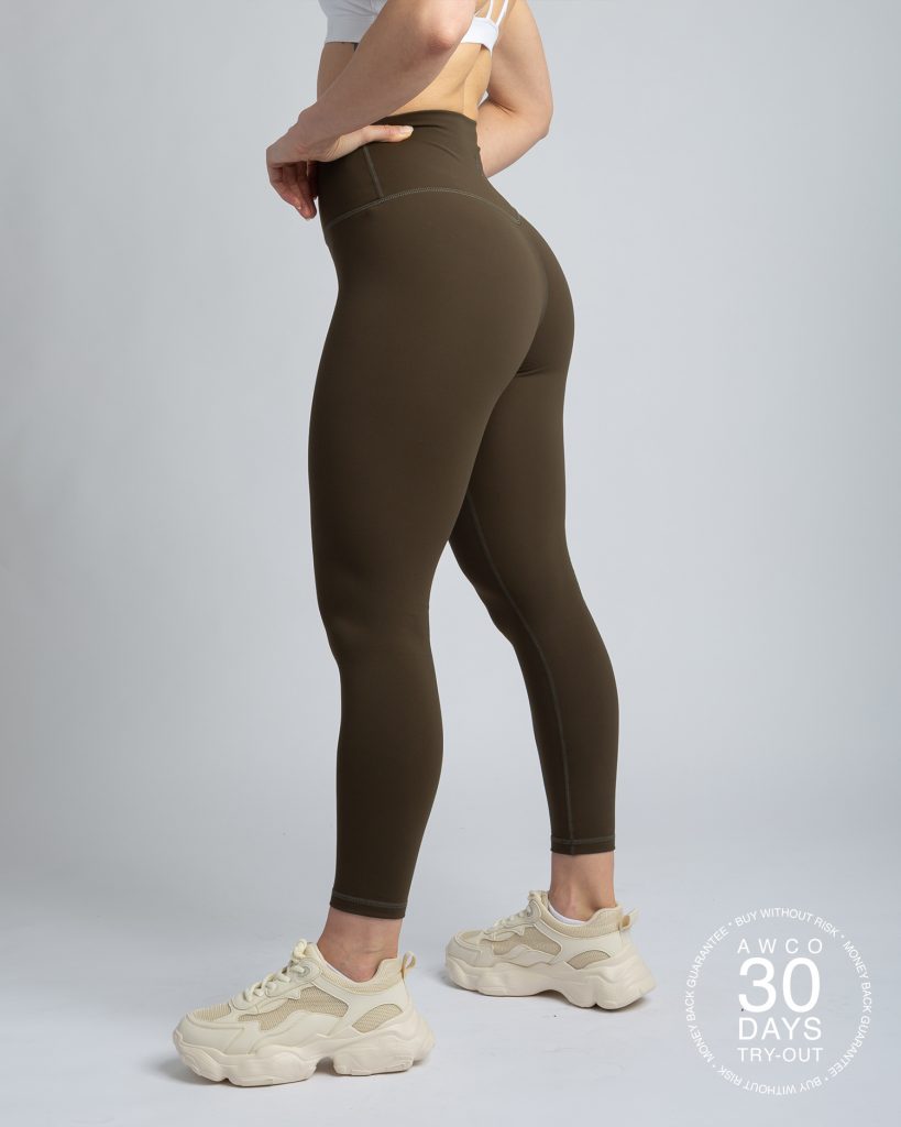 Core Tights Olive Green